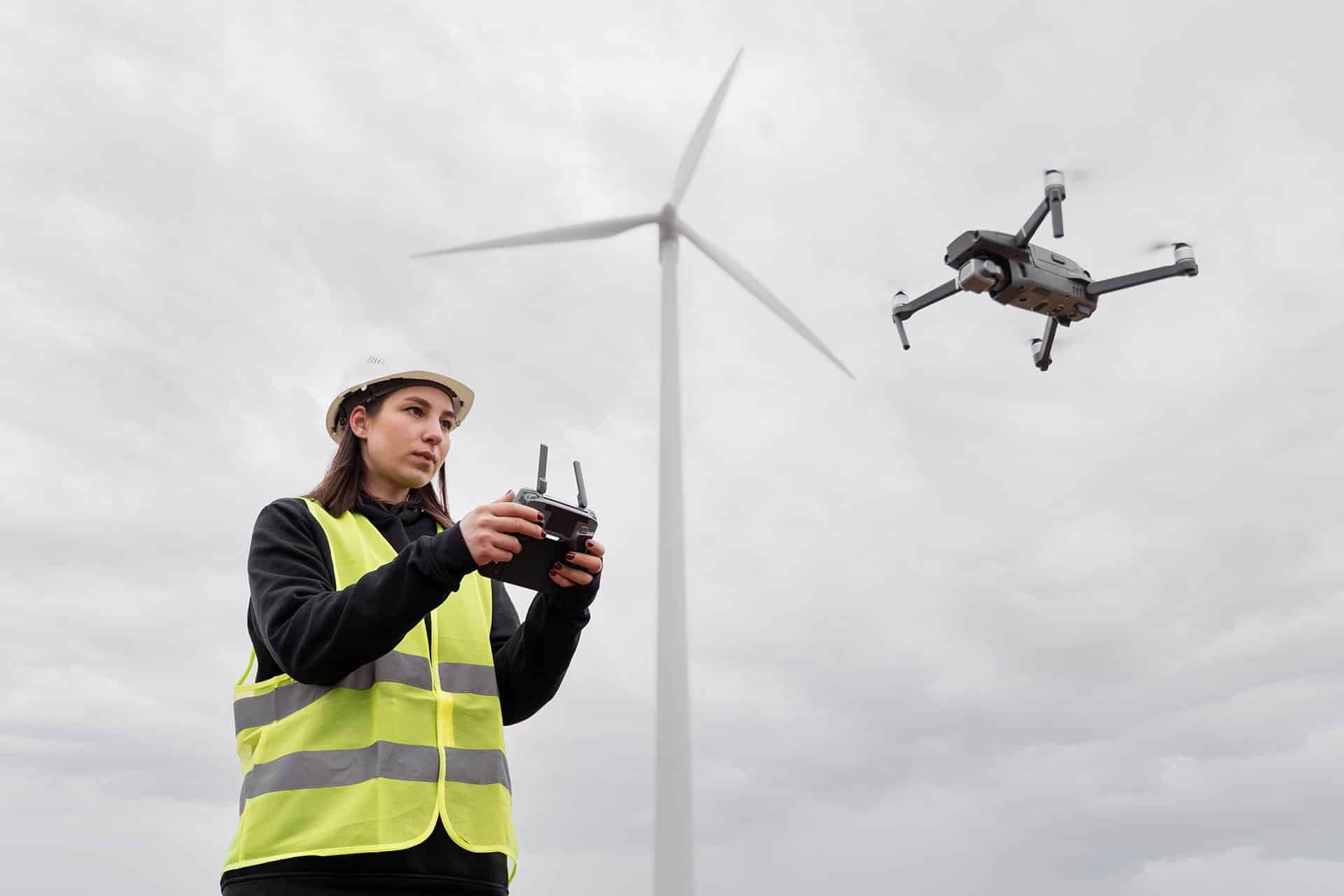 Inspection par drone